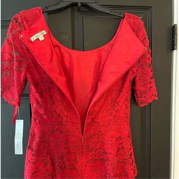 Chelsea Rose Lace Cocktail Dress - Picture 5 of 6